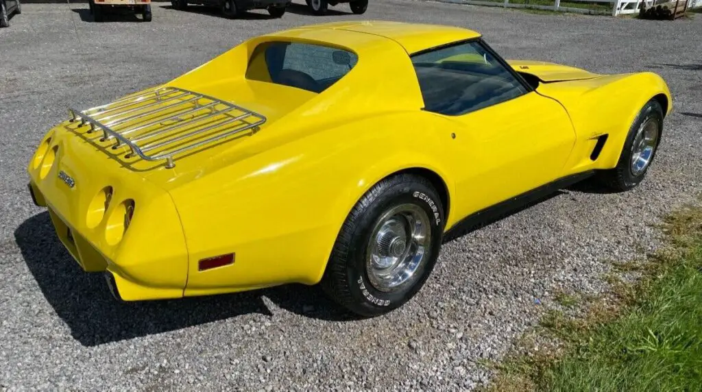Yellow C3 Corvette Stingray